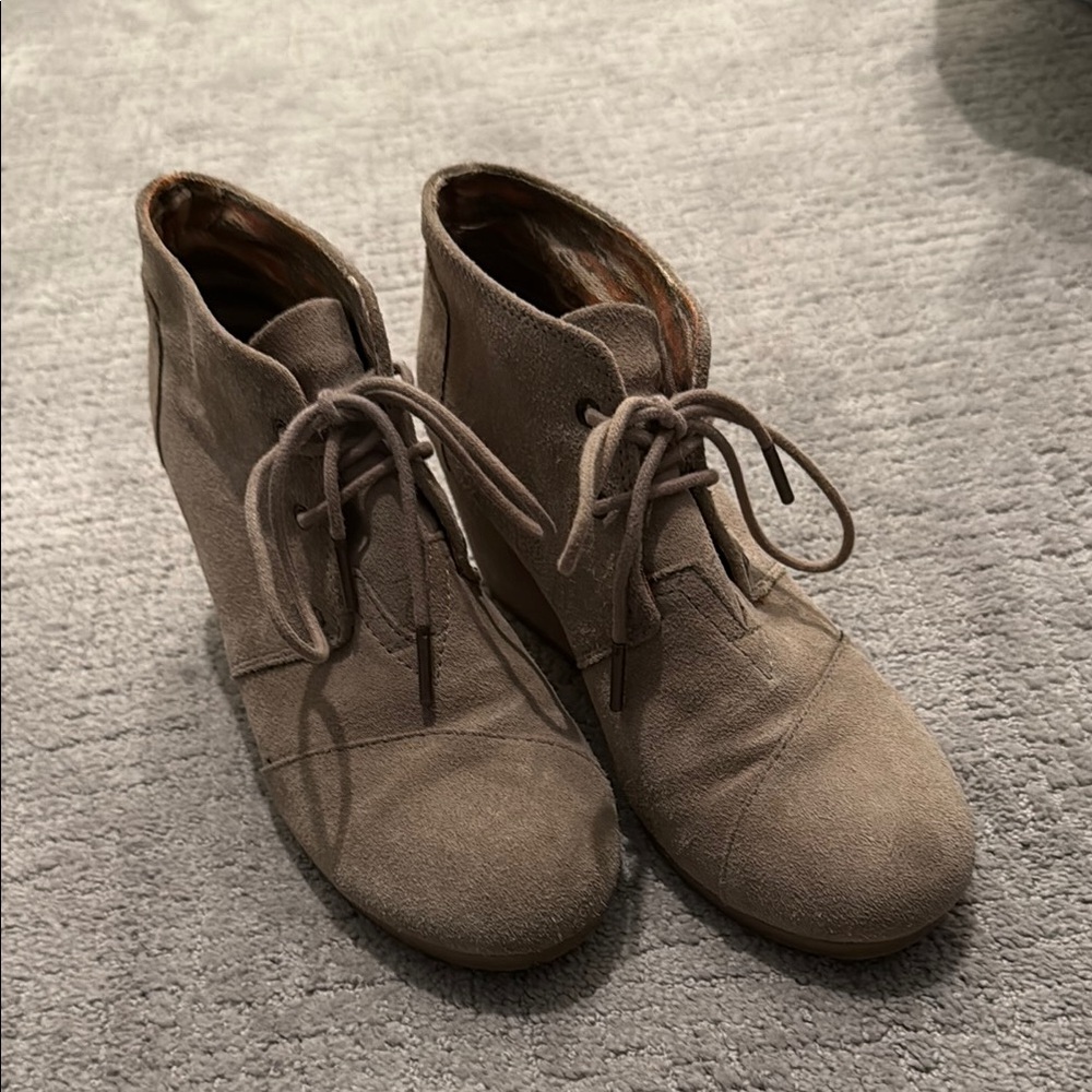 Women's Tan Ankle Boots